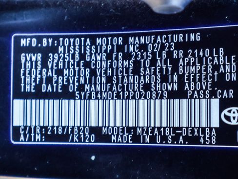 Used 2023 Toyota Corolla LE image 25