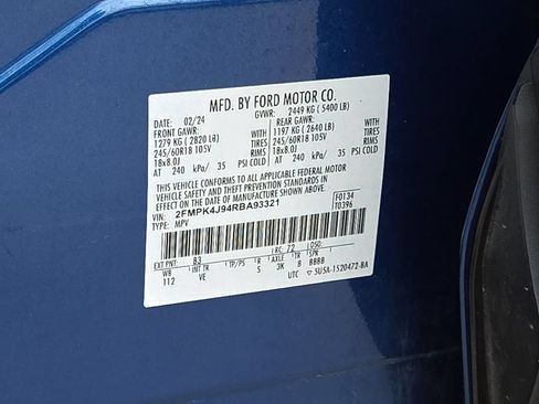 Used 2024 Ford Edge SEL AWD/4WD image 30