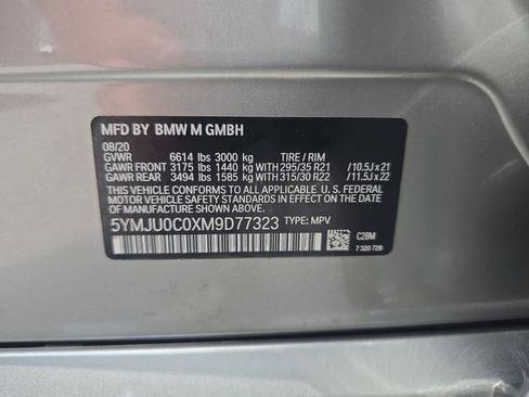 Used 2021 BMW X5 M w/ Competition Package AWD/4WD image 34