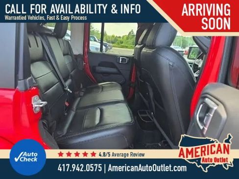 Used 2022 Jeep Wrangler Unlimited Sahara w/ Cold Weather Group AWD/4WD image 6