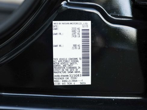 Used 2022 Nissan Altima 2.5 Platinum image 29