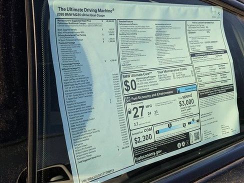 New 2026 BMW M235i xDrive w/ Technology Package image 19