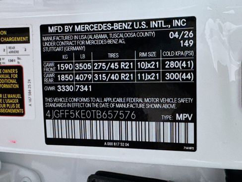 New 2026 Mercedes-Benz GLS 450 4MATIC image 25