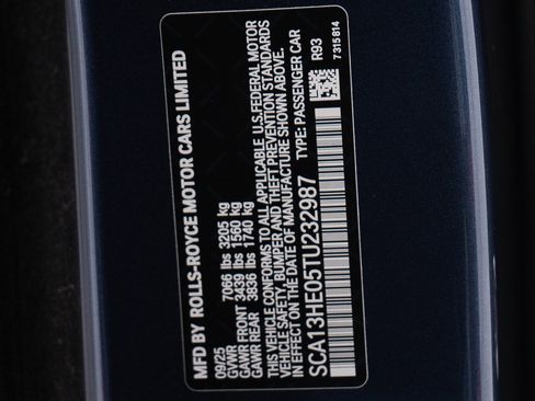 New 2026 Rolls-Royce Phantom Sedan image 57