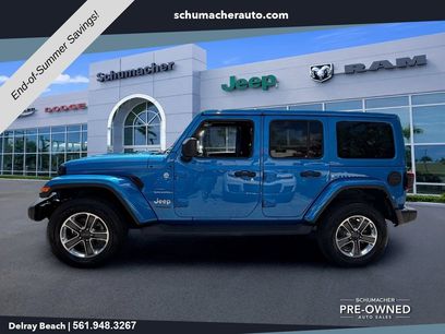 Used 2022 Jeep Wrangler Unlimited Sahara w/ LED Lighting Group