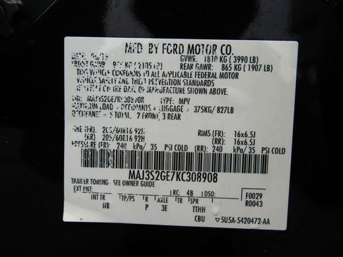Used 2019 Ford EcoSport SE FWD image 27