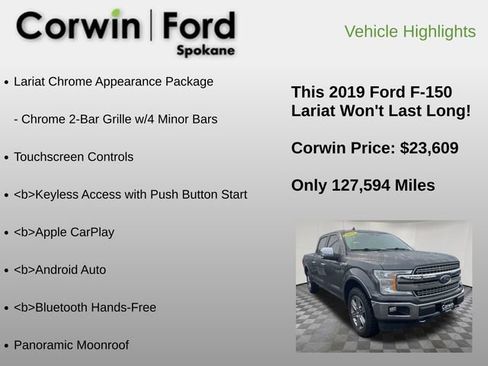 Used 2019 Ford F150 Lariat image 24