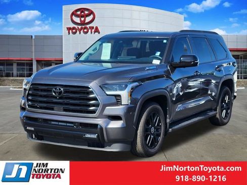 Used 2024 Toyota Sequoia Limited w/ Nightshade Package image 3