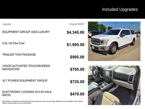 Used 2020 Ford F150 XLT w/ Equipment Group 302A Luxury RWD image 5