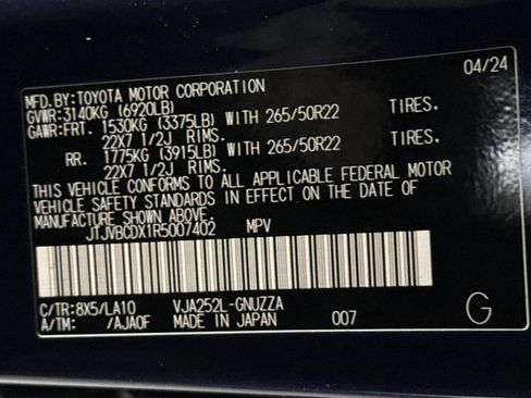 Certified 2024 Lexus GX 550 550 Luxury w/ Accessory Package (Z1) image 21