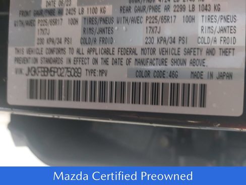Certified 2023 MAZDA CX-5 AWD 2.5 S w/ Select Package image 35