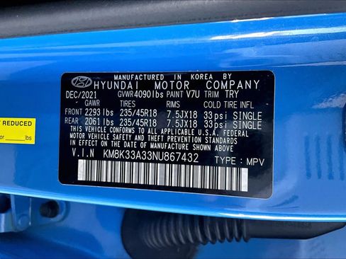 Used 2022 Hyundai Kona N Line w/ Tech Package FWD image 32