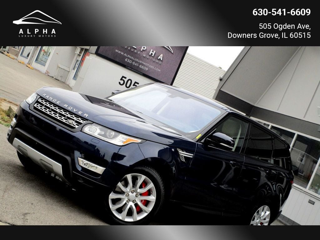 Used 2016 Land Rover Range Rover Sport Supercharged AWD/4WD image 1