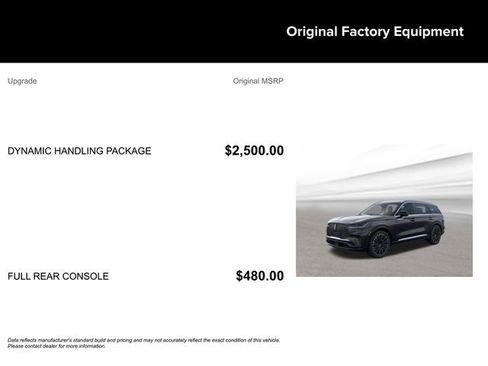 New 2026 Lincoln Aviator Black Label w/ Dynamic Handling Package AWD/4WD image 9