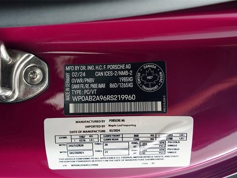Used 2024 Porsche 911 Carrera S w/ Sport Package image 54