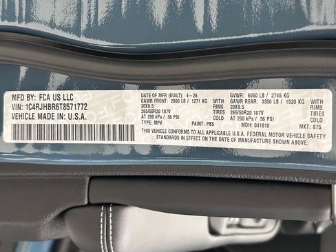 New 2026 Jeep Grand Cherokee Limited AWD/4WD image 24