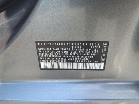 Used 2023 Volkswagen Jetta SE w/ Panoramic Sunroof Package FWD image 25