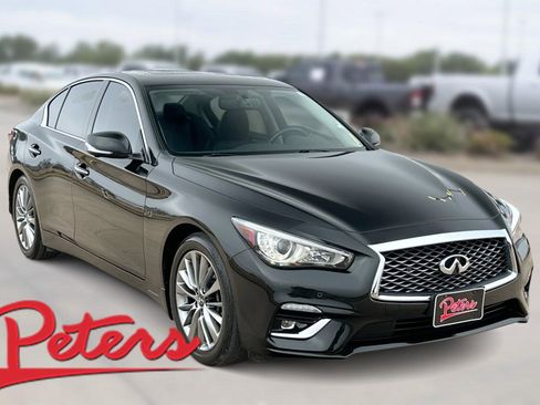 Used 2022 INFINITI Q50 Luxe w/ Cargo Package image 1