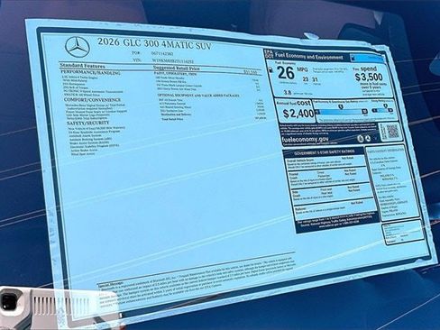 New 2026 Mercedes-Benz GLC 300 GLC 300 4MATIC SUV image 17