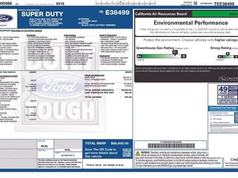 New 2026 Ford F250 Lariat w/ Black Appearance Package AWD/4WD image 10
