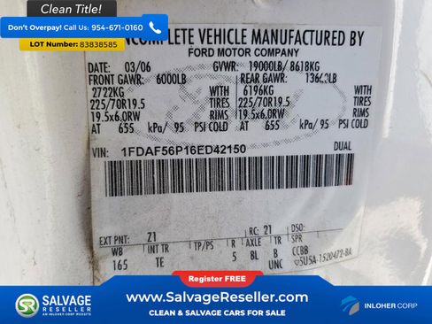 Used 2006 Ford F550 Chassis image 16