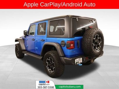 Used 2022 Jeep Wrangler Unlimited Rubicon 4xe w/ Cold Weather Group