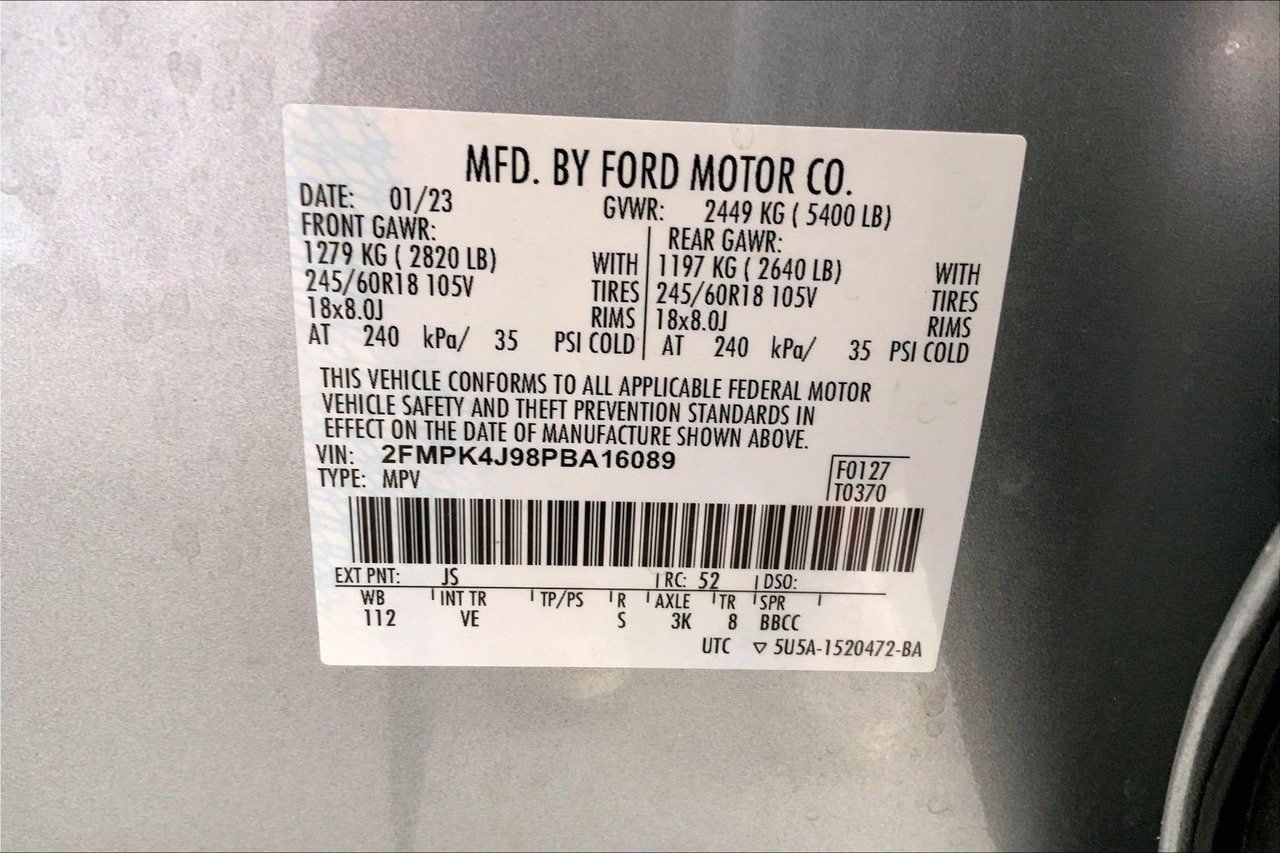 Used 2023 Ford Edge SEL w/ Convenience Package AWD/4WD image 8