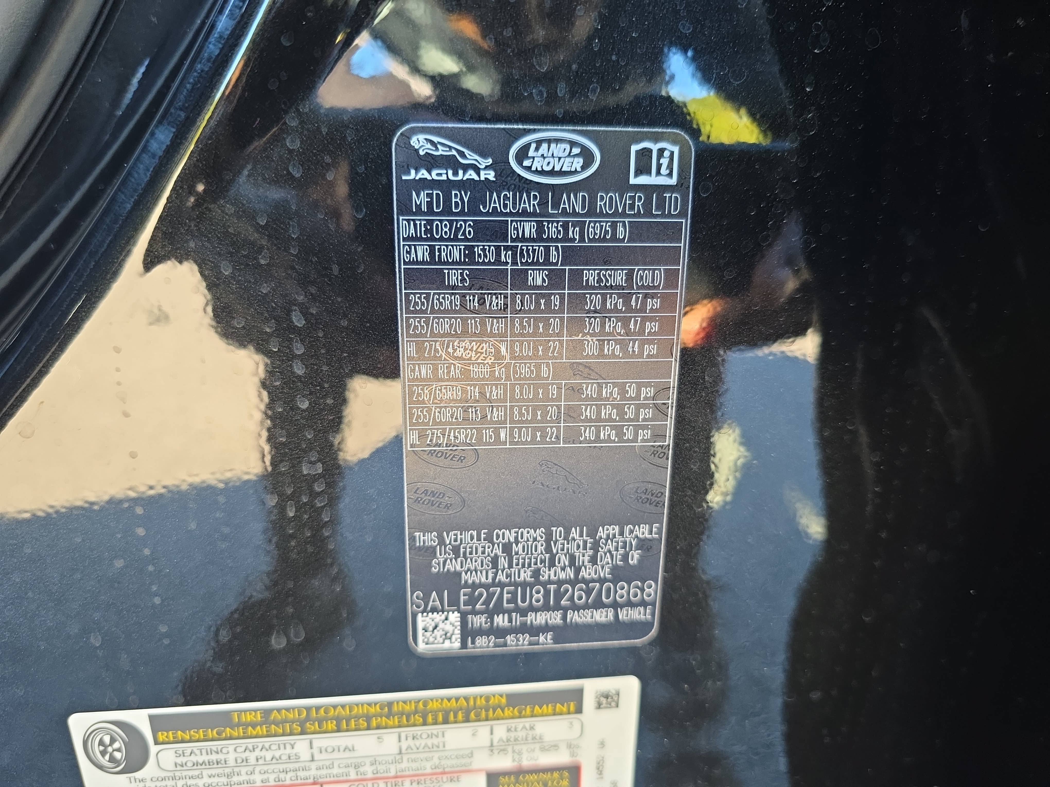 New 2026 Land Rover Defender 110 X-Dynamic SE AWD/4WD image 35