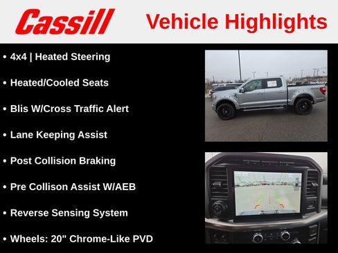 Used 2023 Ford F150 Lariat w/ Trailer Tow Package image 7