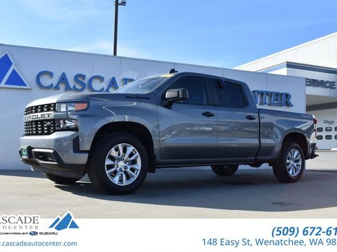 Certified 2022 Chevrolet Silverado 1500 Custom w/ LPO, Dark Essentials Package image 1