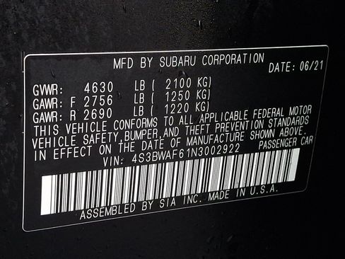 Used 2022 Subaru Legacy Premium image 26