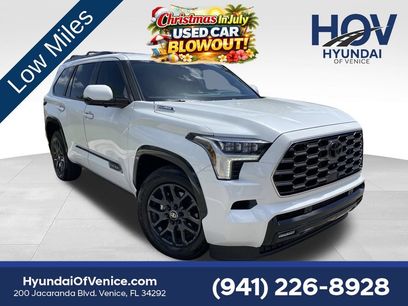 Used 2025 Toyota Sequoia Platinum