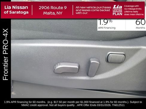 New 2026 Nissan Frontier PRO-4X w/ Pro-4x Convenience Package image 15