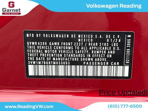 Used 2026 Volkswagen Jetta GLI Autobahn FWD image 27