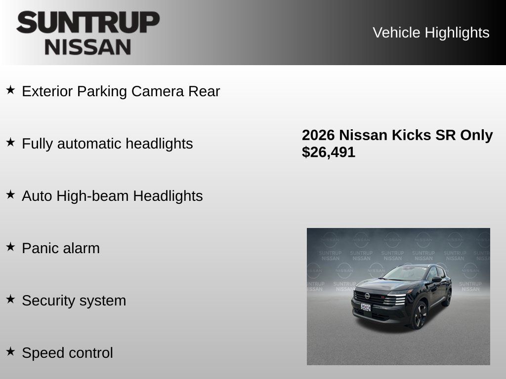 Used 2026 Nissan Kicks SR FWD image 22