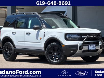 New 2025 Ford Bronco Sport Badlands w/ Sasquatch Badlands Package