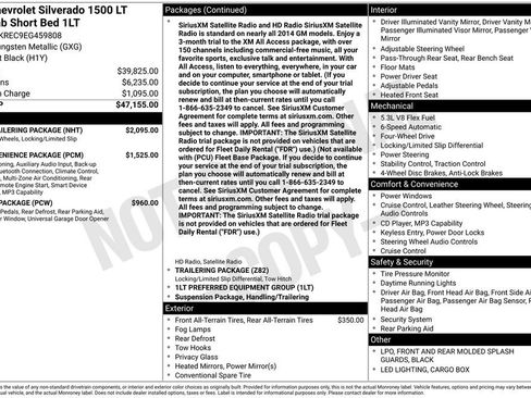 Used 2014 Chevrolet Silverado 1500 LT w/ Max Trailering Package AWD/4WD image 8