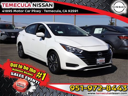 New 2025 Nissan Versa 1.6 SV w/ Trunk Package image 1