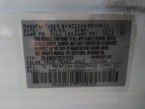 Used 2024 Nissan Sentra SV FWD image 33
