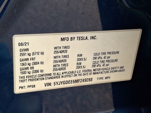 Used 2021 Tesla Model Y Long Range image 27