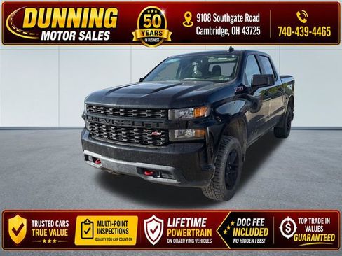 Used 2021 Chevrolet Silverado 1500 Custom Trail Boss AWD/4WD image 1