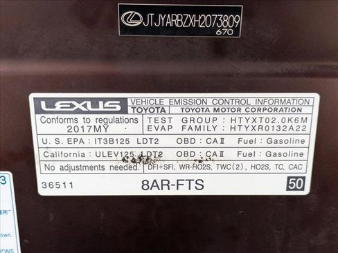 Used 2017 Lexus NX 200t FWD w/ Accessory Package 2 image 22