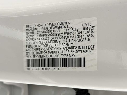 Used 2025 Honda Pilot EX-L image 36