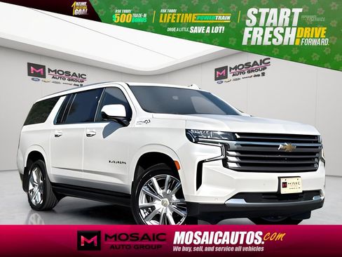 Used 2021 Chevrolet Suburban High Country AWD/4WD image 1
