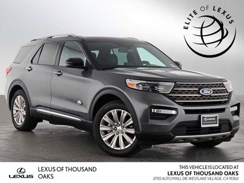 Used 2022 Ford Explorer King Ranch w/ Class IV Trailer Tow Package RWD image 1