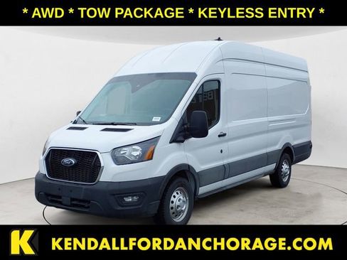 Used 2024 Ford Transit 350 148 High Roof Extended AWD w/ Load Area Protection Package image 1