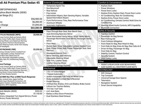 Certified 2023 Audi A6 Premium Plus w/ Premium Plus Package image 3