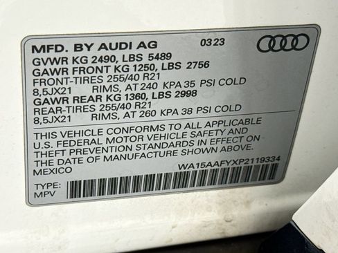 Used 2023 Audi Q5 2.0T Premium Plus w/ Premium Plus Package AWD/4WD image 33