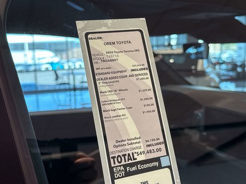New 2026 Toyota Tacoma SR5 AWD/4WD image 23