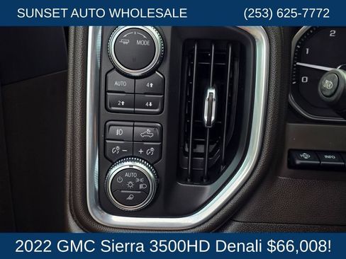 Used 2022 GMC Sierra 3500 Denali w/ Denali Ultimate Package AWD/4WD image 29